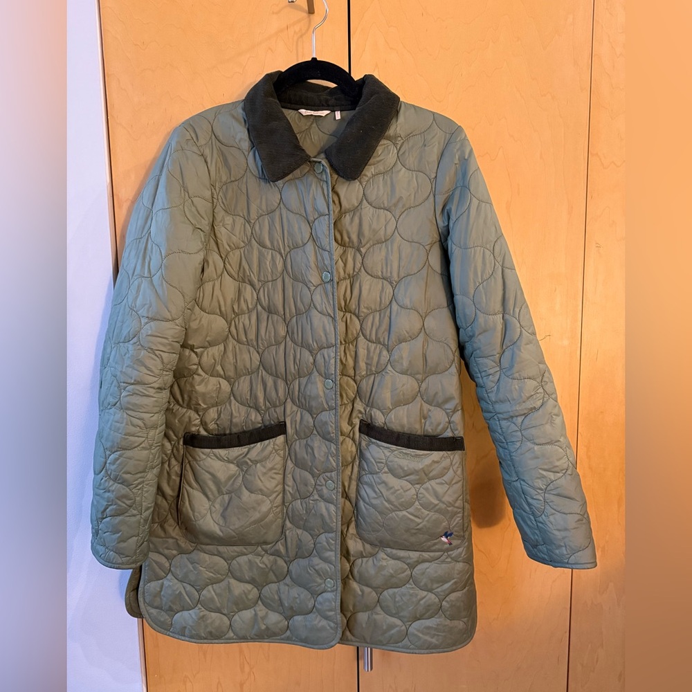 Barbour Green Quilted Women's Jacket